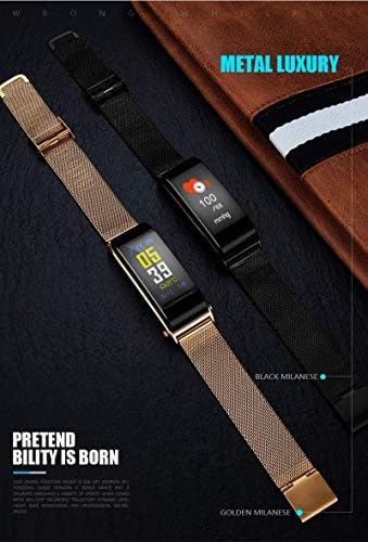Fitness narukvica smartwatch vodootporna aktivnost, t tracker monitoring spavanja, brojač koraka, muzički player kalorijski senzor za muškarce za iOS Android