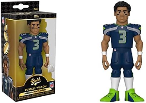 Funko Russell Wilson Gold 5 NFL
