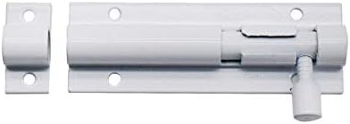 LC LICTOP bijeli aluminijski legura klizač za later za zaključak 3 inčni sigurnosni kapiji