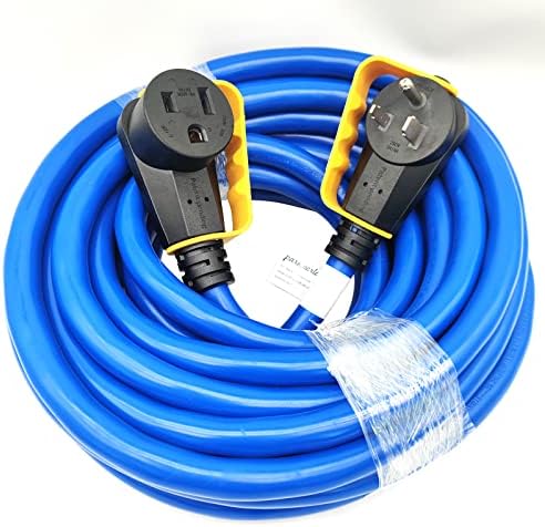 Parkworld zavarivač 50A produžni kabel 3-prong 50amp Nema 6-50 Uključen konektor za produžni kabel sa osvijetljenim i rukom