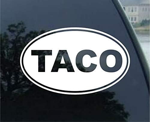 Ranger proizvodi Taco naljepnica smiješna seksi vinilna prozora naljepnica za laptop automobila - die vinil naljepnica za prozore, automobile, kamione, kutije za alate, laptope, macbook - gotovo bilo kakva tvrda, glatka površina