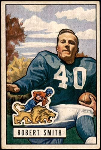 1951 Bowman 101 J Robert Smith Detroit Lions ex lavovi Tulsa / Iowa