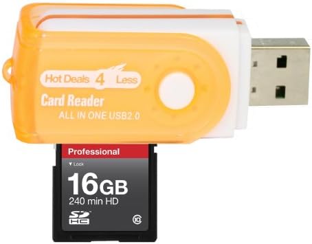 16GB klase 10 SDHC tim velike brzine memorijska kartica 20MB / sec.najbrži kartica na tržištu za OLYMPUS 5010 9010 MJU E-PL1. Besplatan USB Adapter za velike brzine je uključen. Dolazi sa.