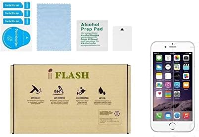 IFLASH iPhone 7/8 plus stakleni zaštitnik ekrana, [2 Pakovanje] kristalno čisto kaljeno staklo