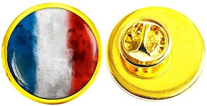 Francuska zastava PIN, Francuska Brooch, Francuska Patriotski nakit, Francuska zastava Broš, M9
