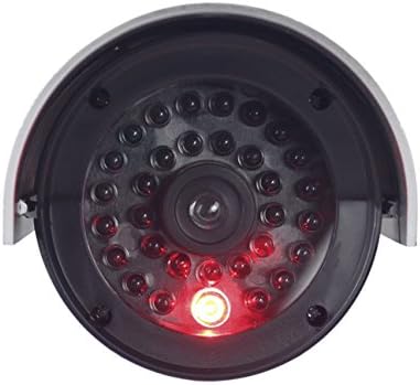 AEXIT CCTV Elektronska sigurnost lutka Real Realistic Emit Imitation Camera crvena LED lampica treperi AA bateriju