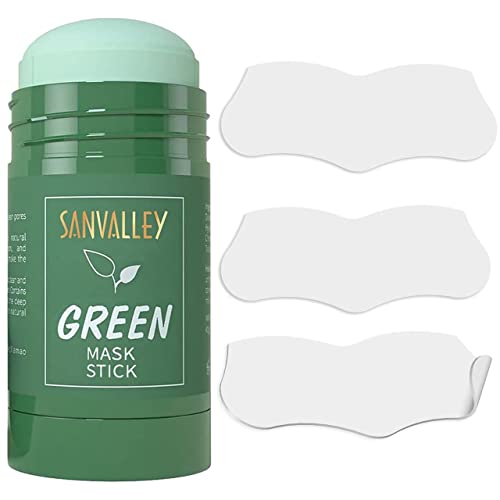 Maska od zelenog čaja Stick Blackhead Remover Pore Strips kombinovano pakovanje, maska od štapa od gline