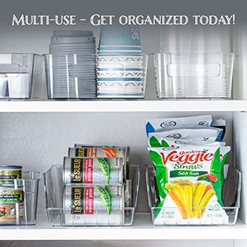 Soda Can organizator - Clear Plastična kanta za spremanje za hladnjak za hladnjak. Odličan držač za
