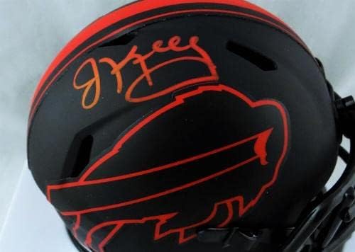 Jim Kelly sa autogramom Buffalo Bills Eclipse Mini kaciga-JSA W Auth * NFL Mini kacige sa crvenim autogramom