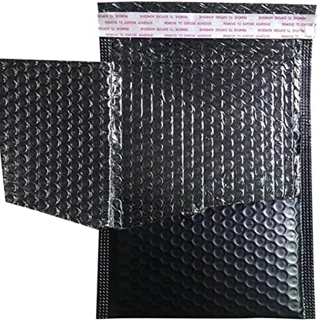 50kom Bubble Mailer mat torba za koverte mailers torbe za pakovanje za poslovne obložene Poli Mailer torbe za samozatvaranje crno ružičasto praktično