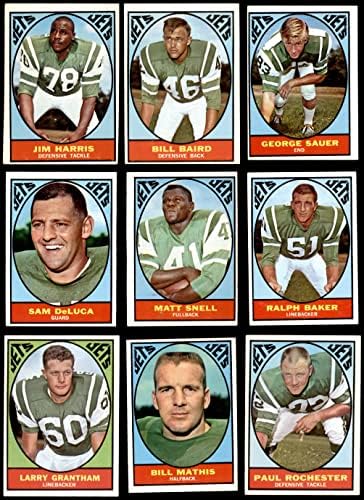 1967. TOPPS New York Jets Team set New York Jets VG / Ex Jets