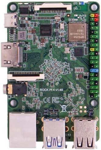 Rock Pi 4 4b SE jednokrilni računar 4GB LPDDR4 RAM Rockchip RK3399-t ruka Cortex-A72