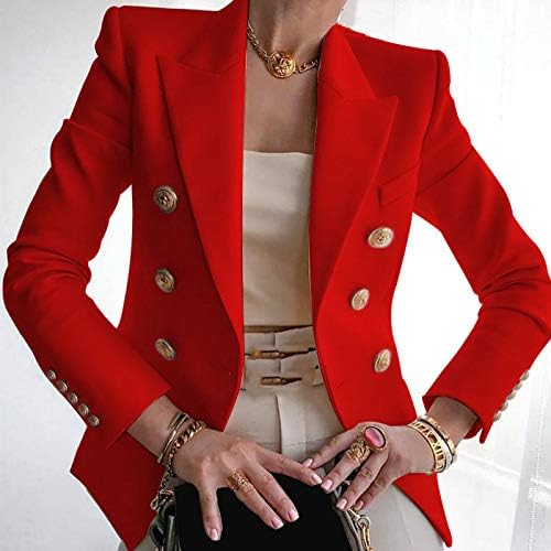 Blazer jakne za žene radne kancelarijske jakne Otiša od jakne dugih rukava 2023 modni blazer