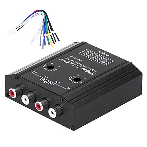 Audio Converter, 12v 4-kanalni audio Impedancijski pretvarač visoke do niske RCA Line frekvencija