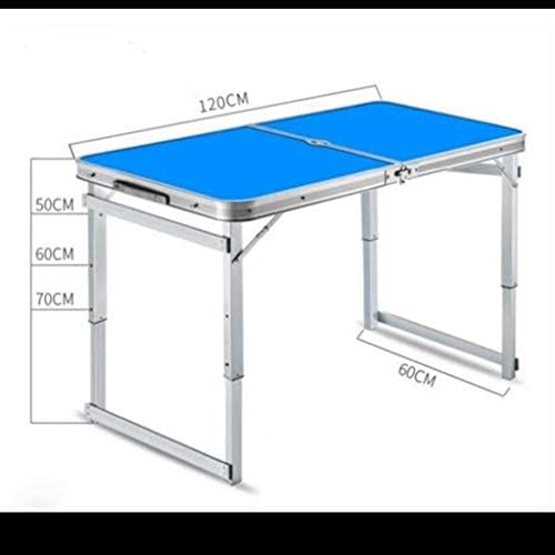 EYHLKM sklopivi stol-sklopivi stol za kampiranje podesiv, prijenosni stol za piknik, sklopivi