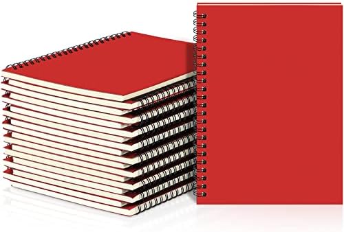 Yahenda Spiral Notebook College vladali časopisi bilježnice obložene 8.3 x 5.5 inčnim bilješkama rasuti A5 bilježnice za pisanje debela papirna bilježnica za kancelarijske poslovne školske potrepštine