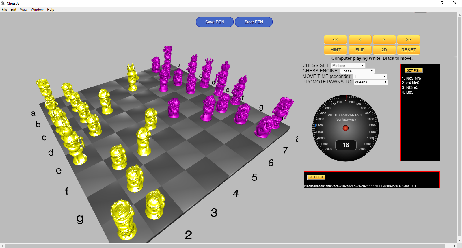 3D šahovska igra [Preuzmi]