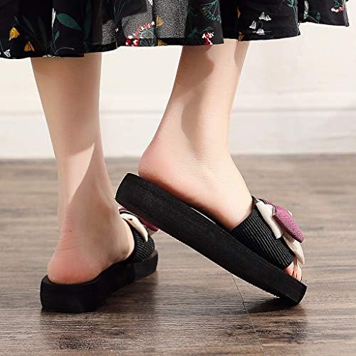 Ženske sandale za bohemiju sandale za gležnjeve sandale gležnja nakloni zatvoreni kapica za pričvršćivanje na prstom povremene tange sandale