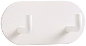BSXGSE ljepljivi zidni ručnik kuka vodootporna ulja samoljepljiva kuka do 15 lbs kupaonica kuhinja