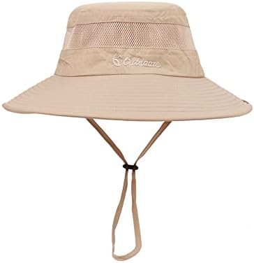 Uttpll sunčani šešir za muškarce Žene Vodootporne kape upf 50+ zaštitni šešir za zaštitu od sunca s prozračnim