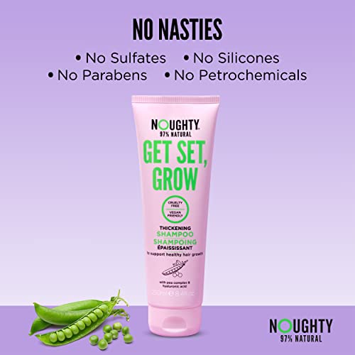 Noughty Get Set, Grow Hair Growth Shampoo Vegan zgušnjavanje Regrowth Repair Volumizing hair