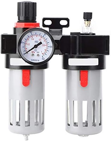 Fafeicy BFC2000 separator ulja, dupleks filter regulator tlaka za plin tečno odvajanje tečnosti, za industrijski tečni sistemi tečnosti, ručni ventil