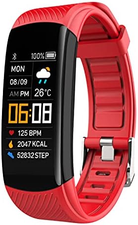 Delartsy # 8S4897 Smart Watch Krvni pritisak, monitor za monitor za narukvicu narukvice Sports IP67 Vodootporna narukvica za iOS Android