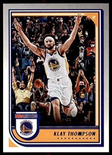 2022-23 PANINI NBA HOOPS # 224 Klay Thompson NM-MT Zlatni državni ratnici Košarkaška trgovačka karta NBA