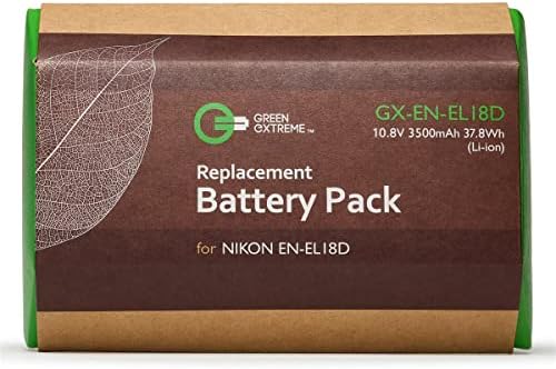 Zelena ekstremna en-el18d 10,8v 3350mAh litijum-jonska baterija za Nikon Z9 kameru