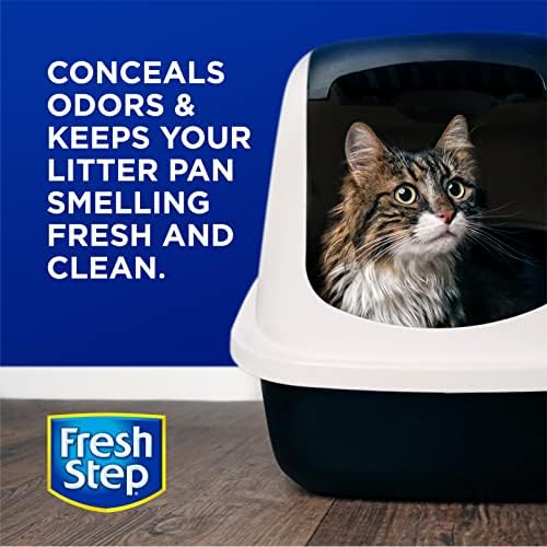 Fresh Step kristali za mačke / dezodorans u kutiji za mačke proizvod za sve mačke | bori se protiv mačjih mirisa i neutralizira mirise | Summer Breeze miris, 15 oz - 3 pakovanje