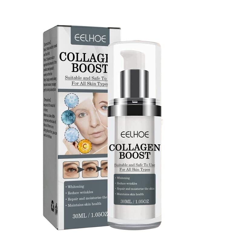 Collagen Boost krema 30ml vlaži i čvrsta koža kolagenski serumi za podizanje seruma za lice za lice sa hijaluronskom