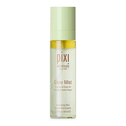 Pixi Beauty Glow Mist / all-Over Mist za svjetleći ten | Set & osvježi šminku | hidriraj kožu sa 21 prirodnim uljem | 2.70 Fl oz