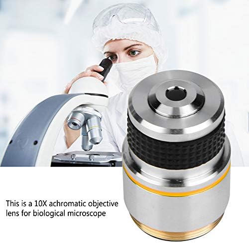 10x biološki mikroskop cilj ahromatski mikroskop objektivi cilj 160/0. 17 za biološki mikroskop
