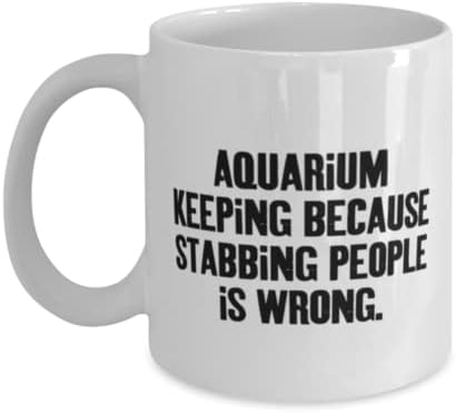 Čuvanje akvarijuma jer je ubadanje ljudi pogrešno. 11oz 15oz šolja, čaša za čuvanje akvarijuma, hladna