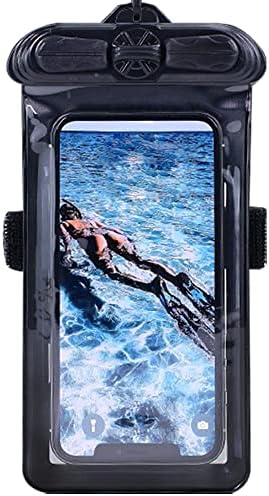 Vaxson futrola za telefon Crna, kompatibilna sa vodootpornom vrećicom Black Shark 5 suha torba [ne folija za zaštitu ekrana ]
