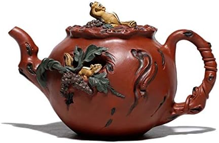 Čajnik velikog kapaciteta 720ml čaj za čaj ljubičaste gline filter teapots ručno izrađen čajnik