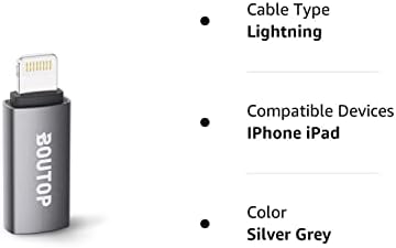 [Apple MFi Certified] USB C to Lightning Adapter podržava 27w PD brzo punjenje kompatibilno sa iPhoneom iPad iPodom