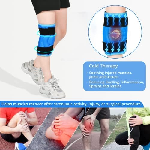 Pakovanje koljena za povrede, gel hladno pakovanje koljena sa hladnom kompresijom za olakšanje boli, artritis,
