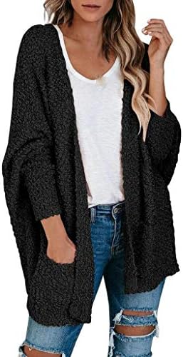 Jesen odjeća za žene 2022 otvoreni džemper sa prednjim kardiganom Lagana nejasna fleece kardigan čvrsta boja Vintage Cardigan