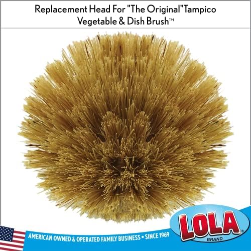 Lola Proizvodi Zamjena Velika glava za originalnu četku od povrća i jela Tampico | 3 inčna velika glava