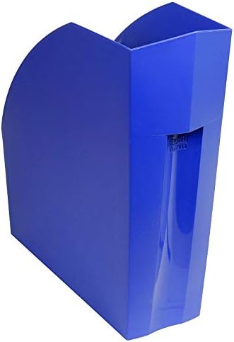 Exacompta - Ref 180101D - Forever Collection - Reciklirana datoteka časopisa - 292 x 110 x 320mm veličine, pogodna za A4 + dokumente, veliki kapacitet skladištenja - kobaltni plavi