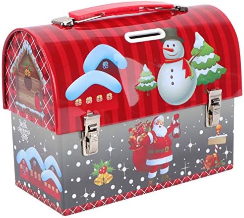SOIMISS Božić dekor čarapa Stuffer Božić Tinplate bombona kutija za kolačiće poklon pakovanje Kutije