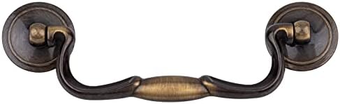 Satenski antikvinski mesingani ladici za izvlačenje izvlačenja: 4-1 / 2 - antički ormar, vintage ormar, stari reproduktivni hardver | DL-P2696-412AB