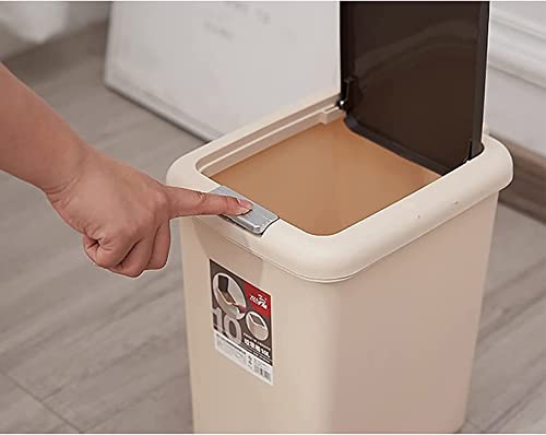 Kyusar Trash can smeće kanti za smeće može pravokutnik oblika plastična recikliranje kante za smeće s pop poklopcem otpadnim kanti za smeće može otpadati kante za recikliranje