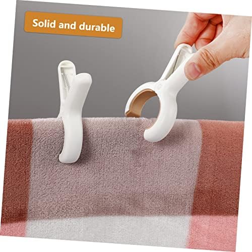 Tendycoco 6pcs prekrivač za isječak za sušenje od plastike kabela za ručnike za ručnike Heavy Duty na plaži Foto klipovi čarape za spaljivanje čarapa za spašavanje klip za ručnike za ručnik za ručnik za ručnik