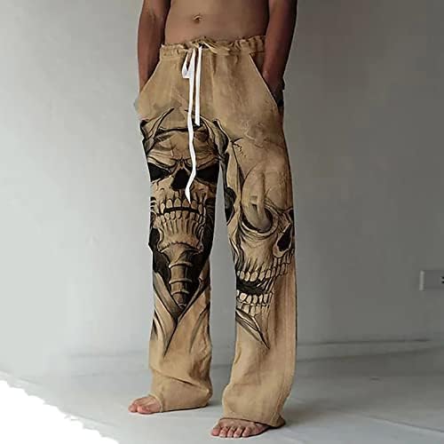 BMISEGM Hlače za muške pantalone muške hlače mekane udobne labave pantalone za noge sportske pantalone za sportske hlače