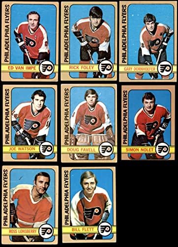 1972-73 Fladelphia Flyers u blizini Team set Philadelphia Flyers GD + Flyers
