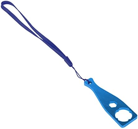 FEICHO Okrugli vijčani ključ sa ključem za zatezanje metalnog otvora za zatvaranje vijaka sa labavim palcem tipke