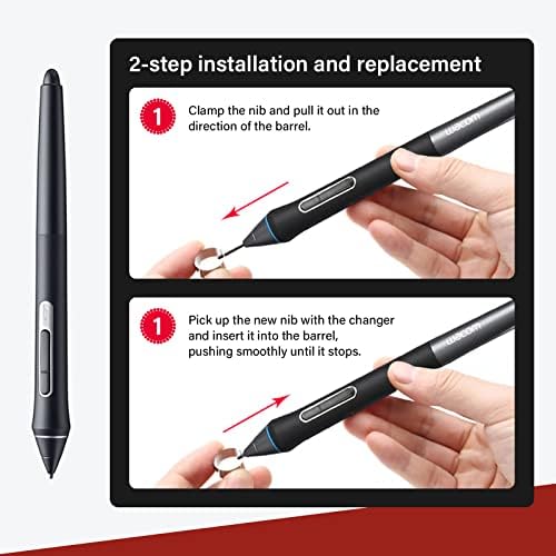 Savjeti za Marker olovke od 20 pakovanja zamjena standardna olovka kompatibilna crna olovka s mekim vrhovima sa zamjenom
