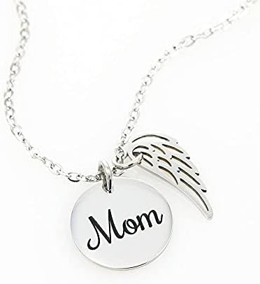 Nakit za karticu poruke, ručno rađena ogrlica - personalizirani gubitak poklona majke Memorijalni poklon,